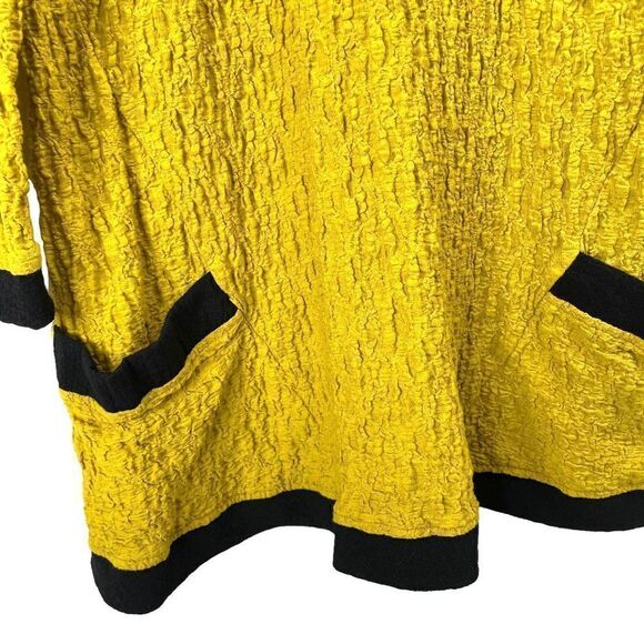 Ali Miles crinkle texture cowl neck tunic top Size L‎ boho lagenlook - Picture 5 of 6